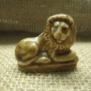 Vintage Wade Whimsies Lion Porcelain Figurine